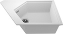 Мойка кухонная KitKraken River White белая
