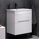 Тумба с раковиной Alavann Rita 60 белая