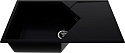 Мойка кухонная KitKraken Sea Black черная