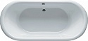 Акриловая ванна Riho Dua 180 белая панель